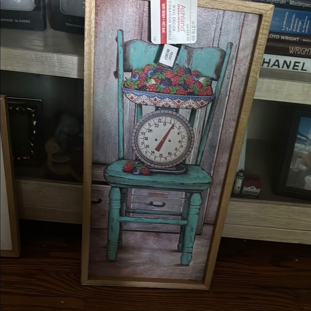 Ashland Blue and Brown Art & Decals Wall Decor